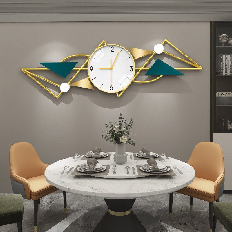Nordic Luxury Wall Clock Modern Design Large Creativity Digital Silent Livingroom Nixie Reloj De Pared Moderno Home Decor LL50WC 3