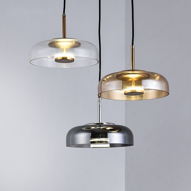 Nordic Pendant Lights Modern Led Glass Hanglamp For Dining Room Bedroom Loft Lamp Bar Decor Luminaire Suspension Light Fixtures 1