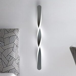 Modern Led Wall Lamp Aluminum Spiral Wall Lamps For Living Room Bedroom Study Decoration Light Fixtures Nordic Home Bedside Lamp 1