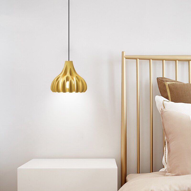 Nordic Pendant Lights Modern Colorful Resin Hanging Lamp For Dining Room Bedroom Luminaire Suspension Bar Decor E27 Hanglamp 4