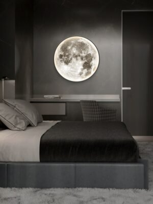 Modern Moon LED Wall Lamp Indoor Lighting Luminaire For Bedroom Living Hall Room home Decoration Fixtures wall Lights Lusters 1