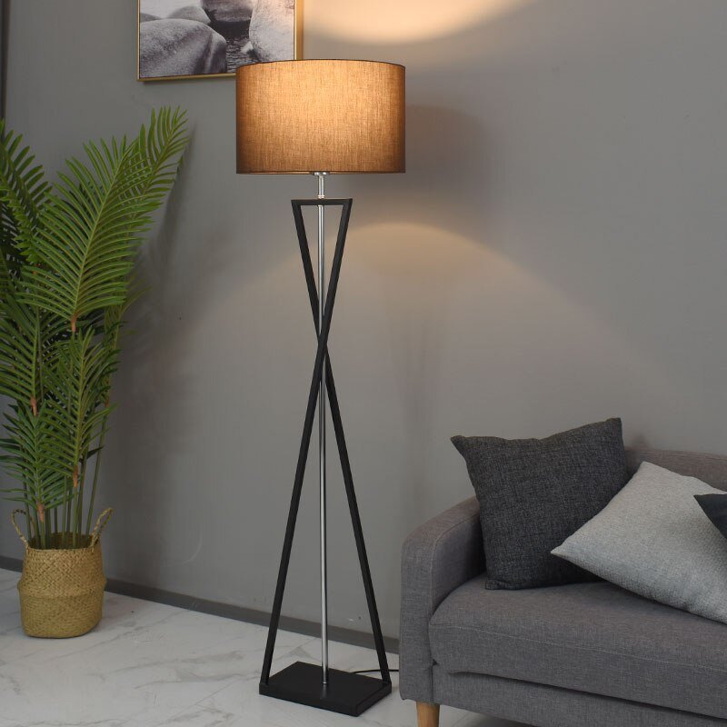 Nordic Modern Floor Lamp Creative Iron Floor Lamp For Living Room Bedroom Study Decor Light Home Night Table Lamp Standing Lamp 2