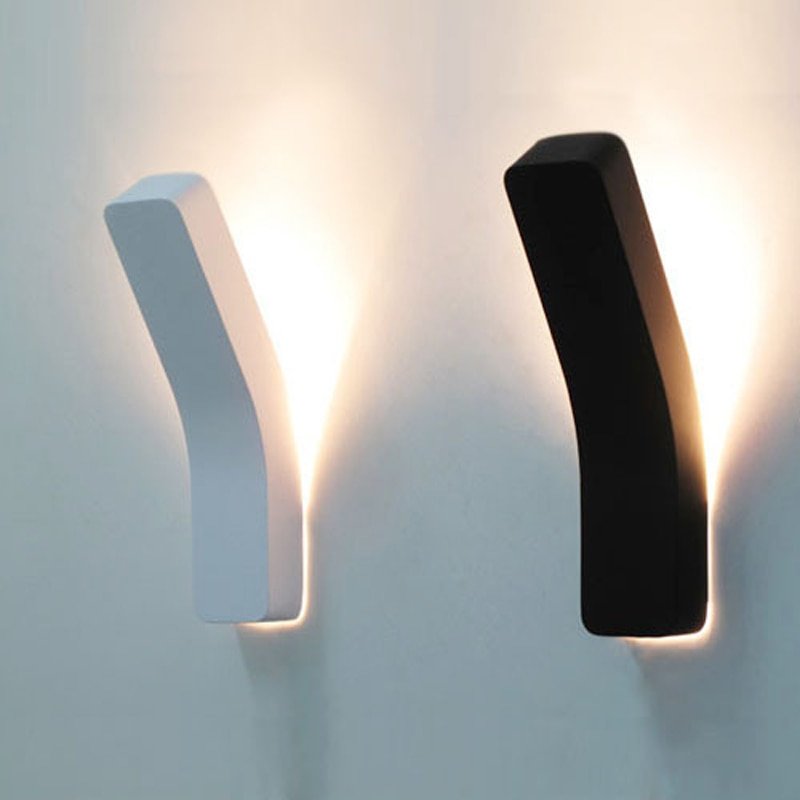 Modern Led Wall Lamp Minimalist Iron Wall Lamp For Living Room Bedroom Stairs Light Nordic Bedside Wall Light Bathroom Fixtures 1