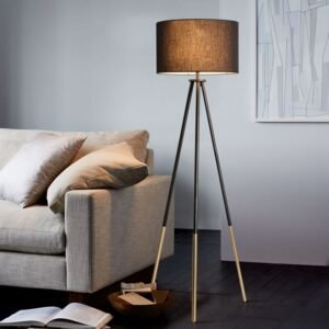 Nordic Floor Lamp Modern Iron Tripod Floor Lamps For Living Room Bedroom Study Home Decor Light Remote Dimming E27 Standing Lamp 1