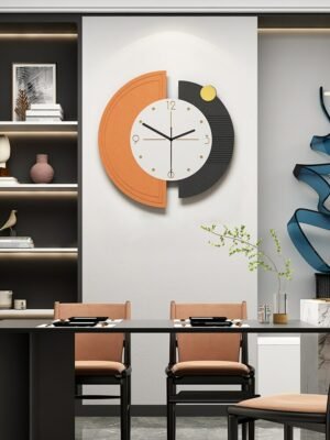 Luxury Wall Clock Living Room Large Creativity Silent Wall Clock Modern Design Reloj De Pared Home Decor LL50WC 1