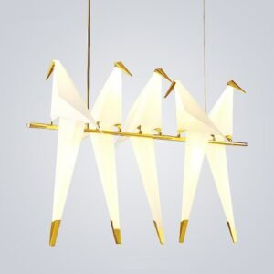 Nordic Led Pendant Lights Postmodern Acrylic Bird Hanglamp For Living Room Bedroom Dining Room Home Decor Luminaire Suspension 1