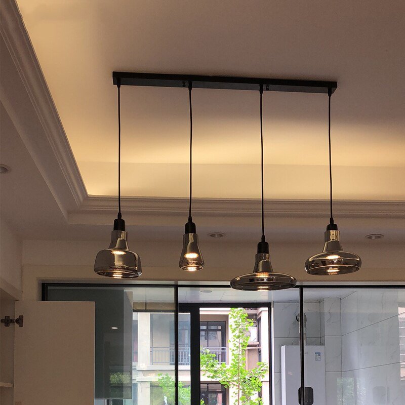 Modern Simple Pendant Lights Led Glass Hanglamp For Dining Room Bedroom Nordic Home Decor Loft Lamp Bar Luminaire Suspension 3