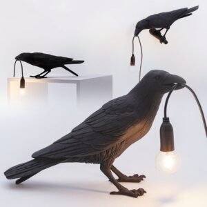 Italian  Bird Table Lamp Designer Resin Night Desk  Lamps For Living Room Bedroom Desk Decor Night Light Home Bedside Lamp 1