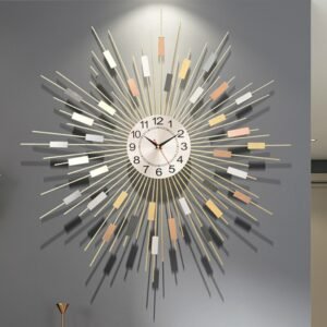 Big Luxury Wall Clock Modern Design Nordic Minimalist Mute Digital Wall Clock Large Creative Reloj De Pared Home Decor ZP50BG 1