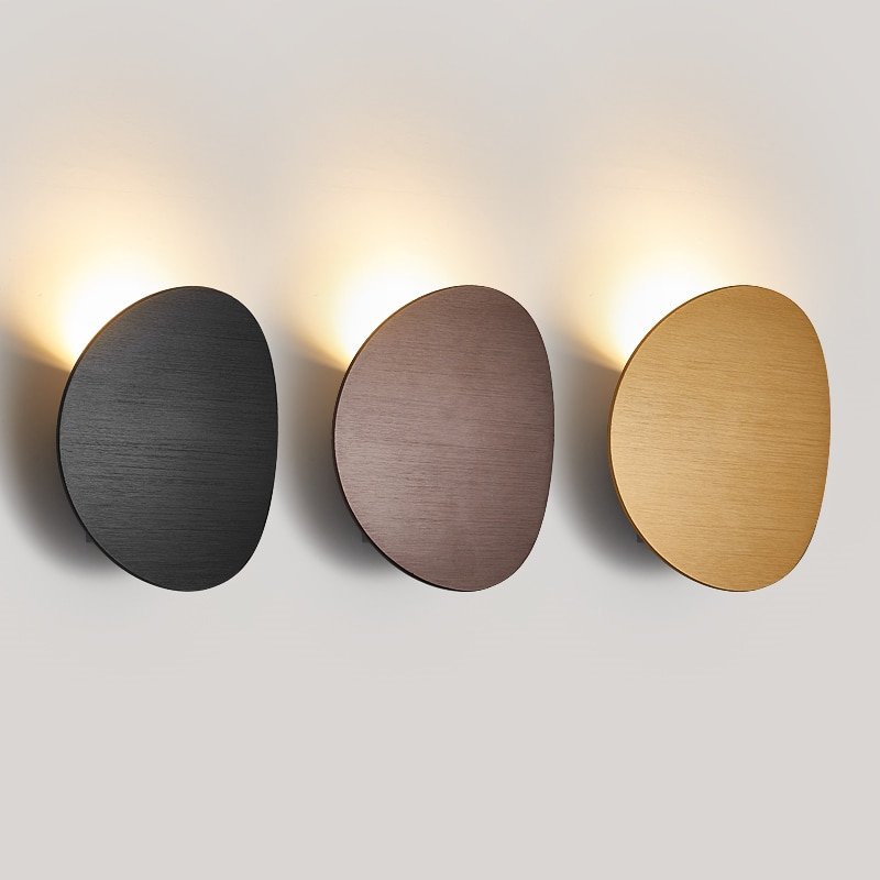 Modern Cob Led Wall Lamp Aluminum Moon Wall Lamps For Living Room Bedroom Stairs Light Nordic Bedside Lamp Bathroom Fixtures 1