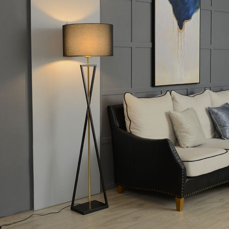 Nordic Modern Floor Lamp Creative Iron Floor Lamp For Living Room Bedroom Study Decor Light Home Night Table Lamp Standing Lamp 3