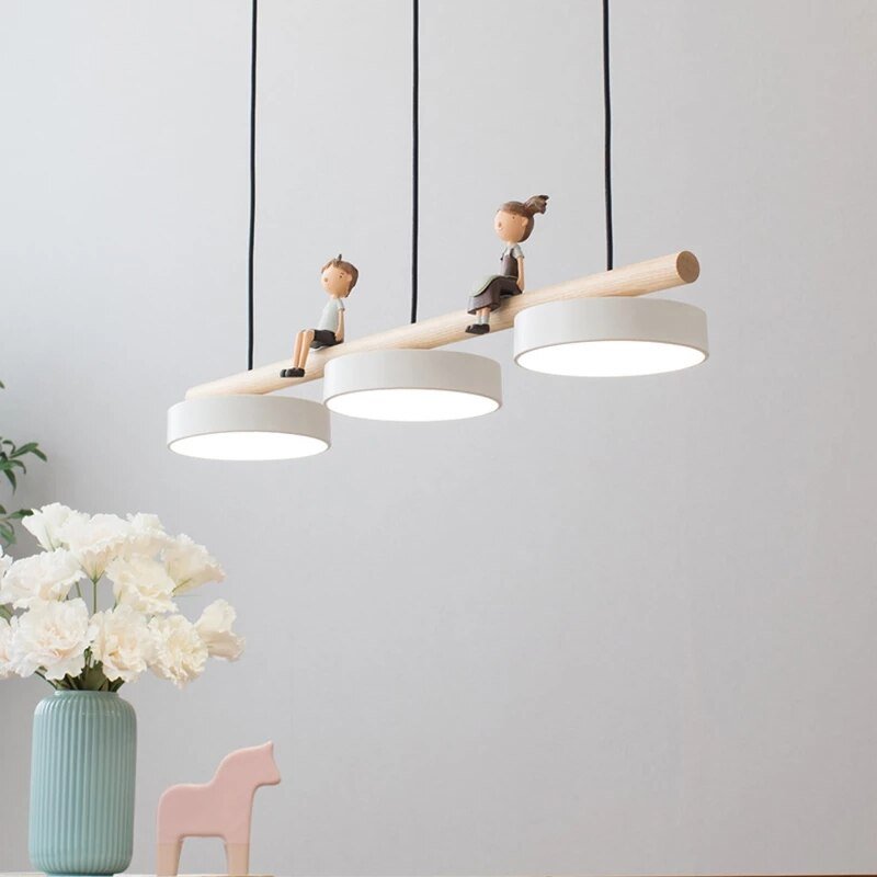 Modern Led Pendant Lights Resin Bird Hanging Lamp For Dining Room Nordic Home Decor Creative Dining Table Luminaire Suspension 2