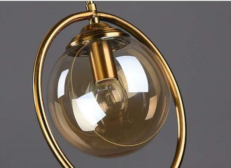 Modern Pendant Lights Nordic Glass Ball Hanging Lamp For DIining Room Bedroom Loft Decor Luminaire Suspension Led Light Fixtures 6