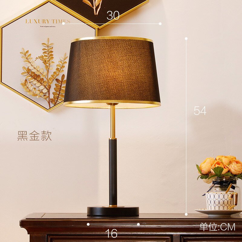 Nordic Table Lamp For Living Room Bedroom Remote Control Dimming Led Bedside Lamp Home Room Decor E27 Iron Study Table Lamps 3