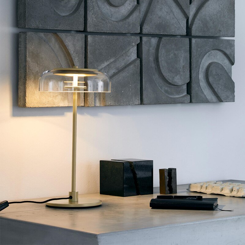 Nordic Led Floor Lamp Postmodern Gold Iron Floor Lamps For Living Room Bedroom Study Decor Home Table Lamp Glass Standing Lamp 4