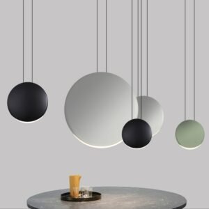 Modern Led Pendant Lights Nordic Colorful Aluminum Hanglamp For Living Room Bedroom Dining Room Home Decor Luminaire Suspension 1