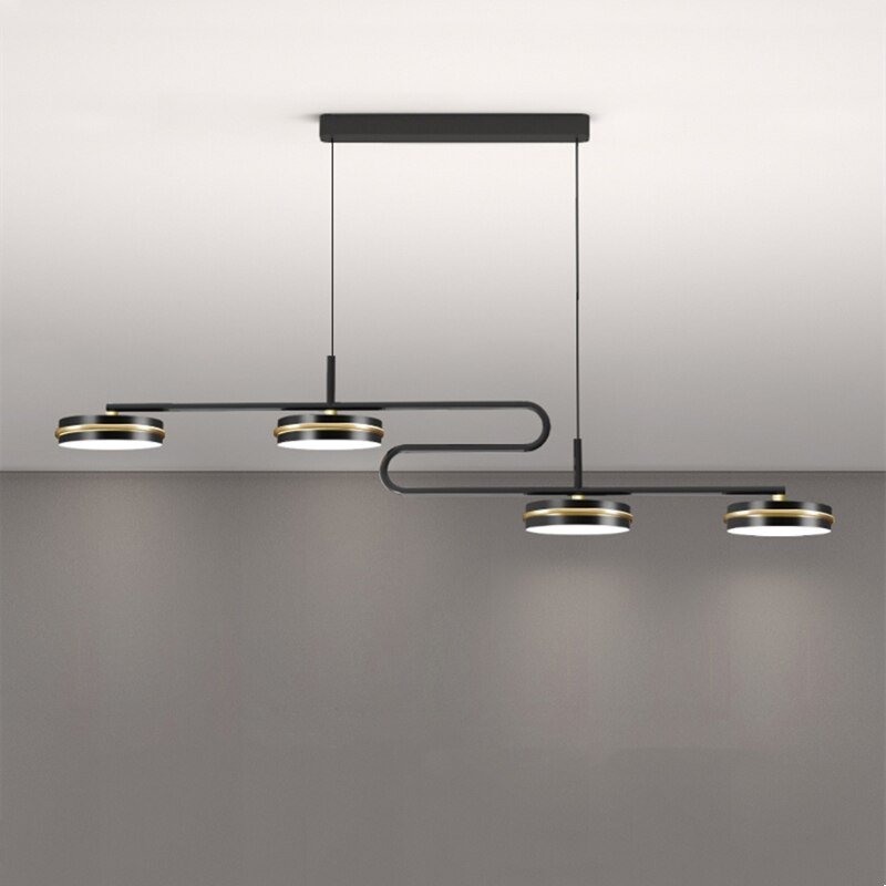 Modern Led Pendant Lights For Bedroom Living Dining Room Kitchen Hall Bar Nordic Home Decor Chandelier With Remote Control 5