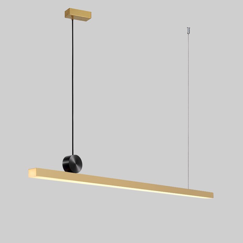 Modern Led Pendant Lights Minimalist All Copper Hanglamp For Dining Room Study Nordic Home Luminaire Suspension Loft Fixtures 1