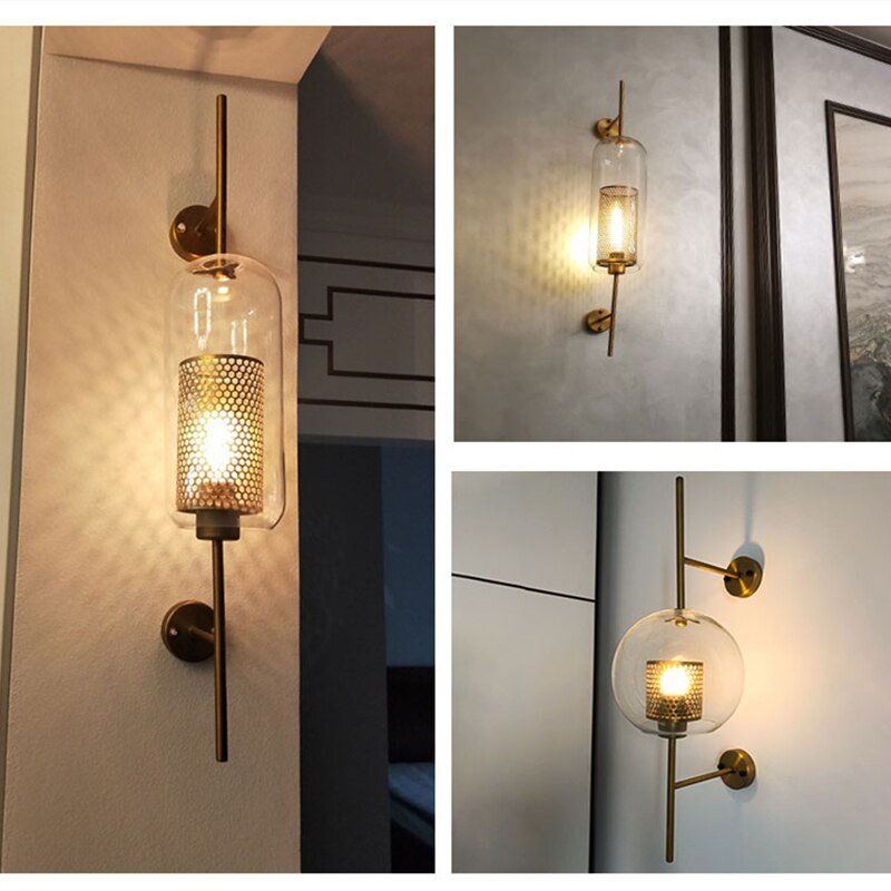 Industrial Vintage Wall Lamp For Living Room Bedroom Nordic Home Decor Retro Bedside Wall Lights Bathroom Fixtures Mirror Light 4