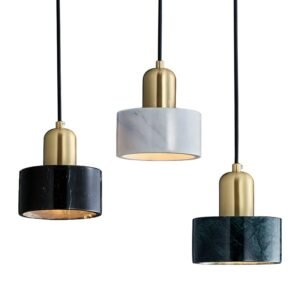 Modern Pendant Lights Nordic Marble Hanglamp For Bedroom Dining Room Cafe Bar Decor Luminaire Suspension Home E27 Loft Fixtures 1