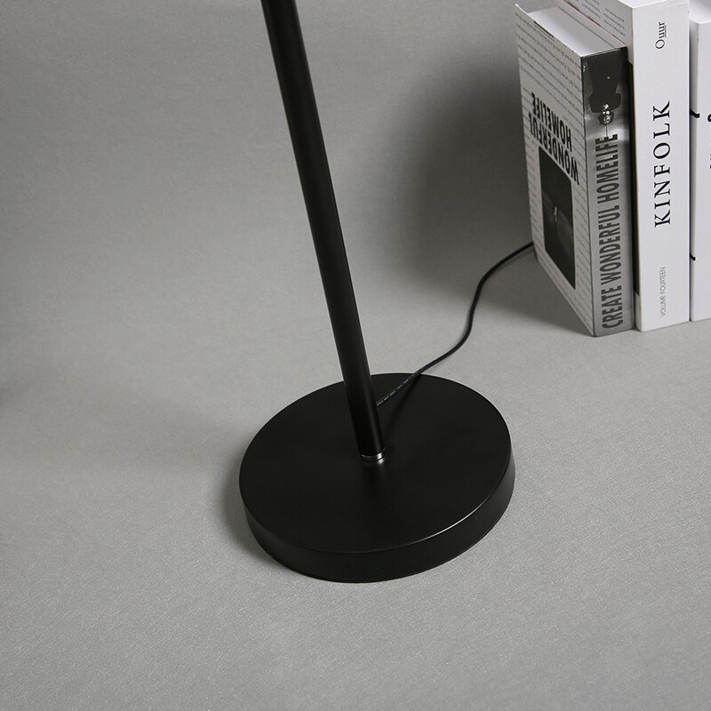 Modern Led Floor Lamp Minimalist Iron Floor Lamps For Living Room Bedroom Study Desk Reading Lamp Remote Control Standing Lamp 6