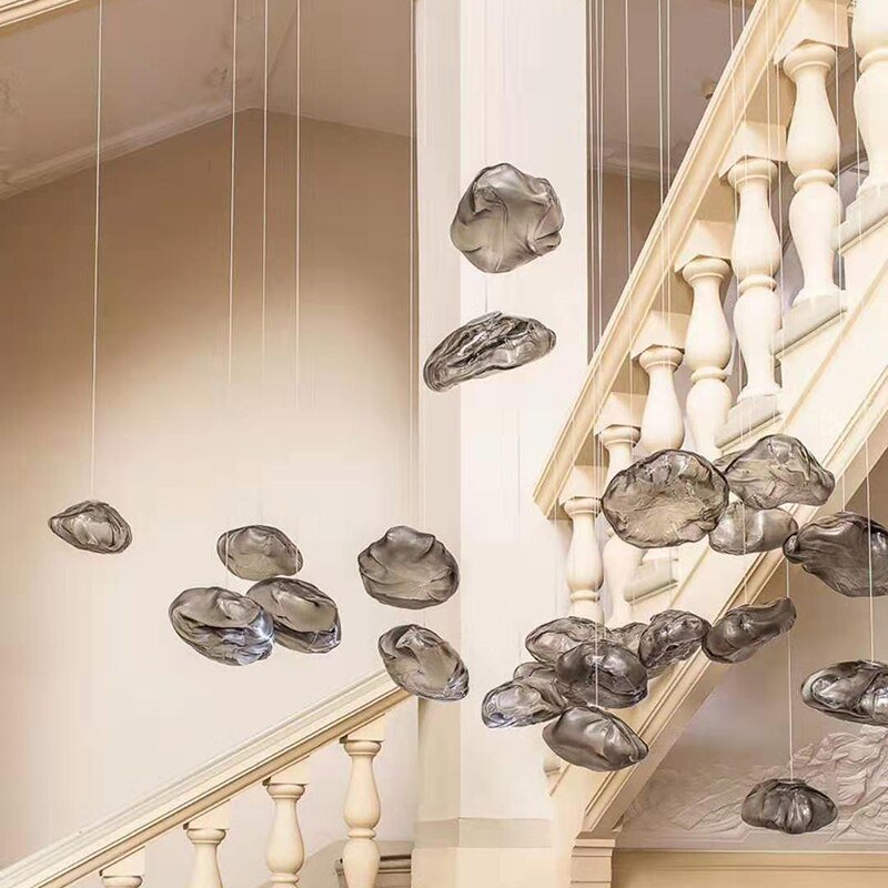 Nordic Designer Pendant Lights Postmodern Glass Hanglamp For Dining Room Bedroom Bar Decor Home E27 Loft Luminaire Suspension 4