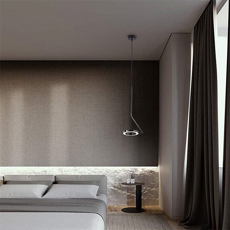 Modern Led Pendant Lights Iron Ring Hanglamp For Dining Room Bedroom Nordic Home Decor Loft Luminaire Suspension Light Fixtures 3