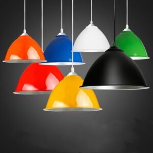 Modern Pendant Lights Colorful Led Hanging Lamp For Dining Room Bedroom Shop Bar Decor Kitchen Fixtures E27 Industrial Hanglamp 1