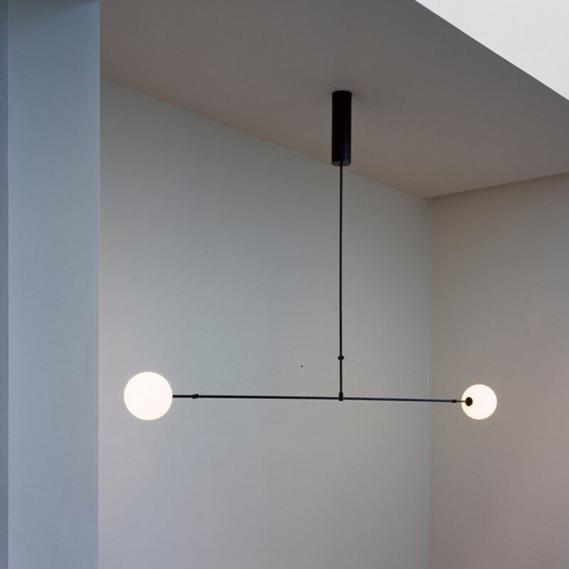 Modern Led Pendant Light Minimalist Glass Ball Hanglamp For Living Room Bedroom Dining Room Nordic Home Luminaire Light Fixtures 3