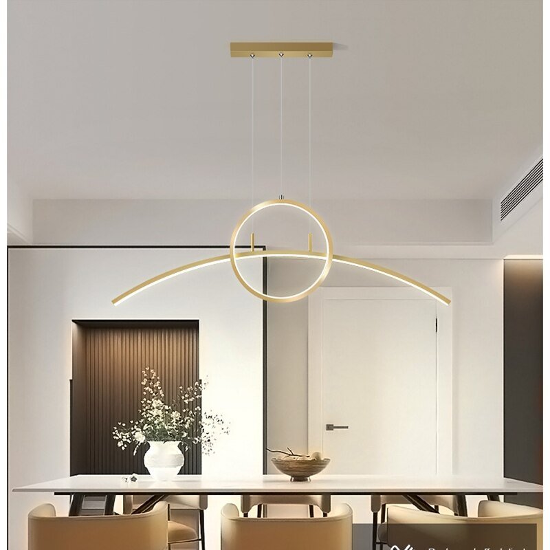 Nordic Led Chandeliers Modern Minimalist Pendant Lights For Dining Room Kitchen Study Decoration Home Dining Table Lamp Fixtures 4