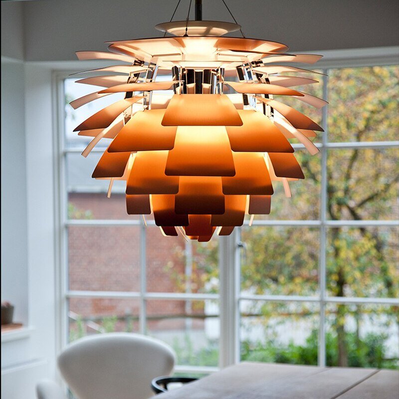 Nordic Pendant Lights Designer Pinecone Hanglamp For Living Room Bedroom Dining Room Loft Decor Home E27 Luminaire Suspension 4