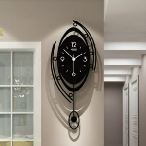 Pendulum Large Wall Clock Modern Design Minimalist Creative Living Room Silent Wall Clock Nordic Reloj Pared Home Decor ZP50ZB 1