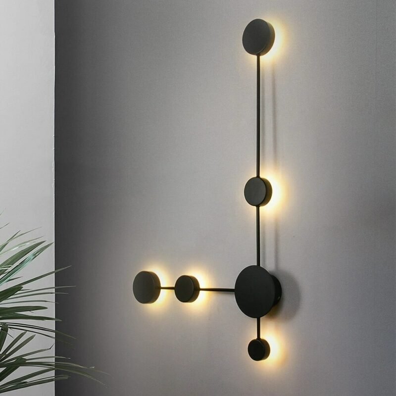 Modern Led Wall Light For Living Room Wall Sconce Lighting Fixtures Nordic Home Decor Creative Indoor Bedroom Bedside Wall Lamp 2