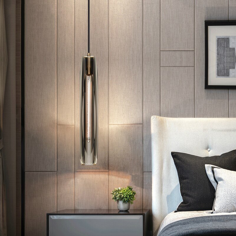 Nordic Crystal Pendant Lights Postmodern All Copper Hanglamp For Dining Room Bedroom Luminaire Suspension Loft Light Fixtures 4