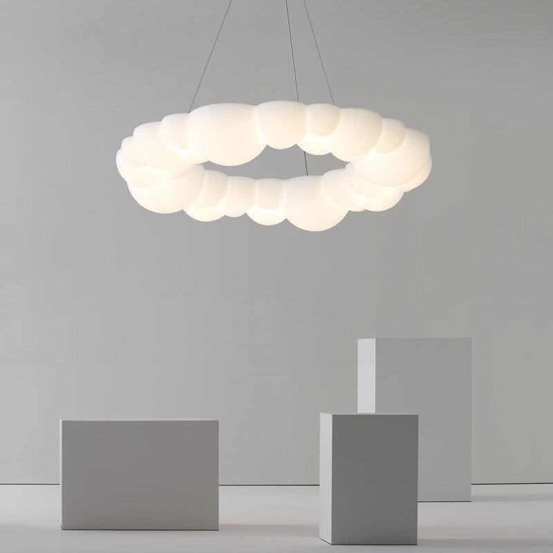 modern Nordic designer bubble lamp creative personality living room dining chandelier simple bedroom childrens room ceiling lamp 4