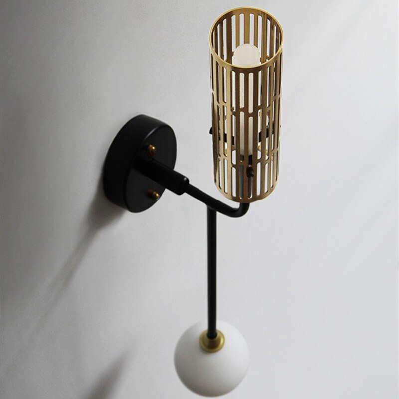 Industrial Wall Lamp Nordic Led Wall Lamps For Living Room Bedroom Decor Home Bedside Wall Light Bathroom Fixtures Mirror Light 4
