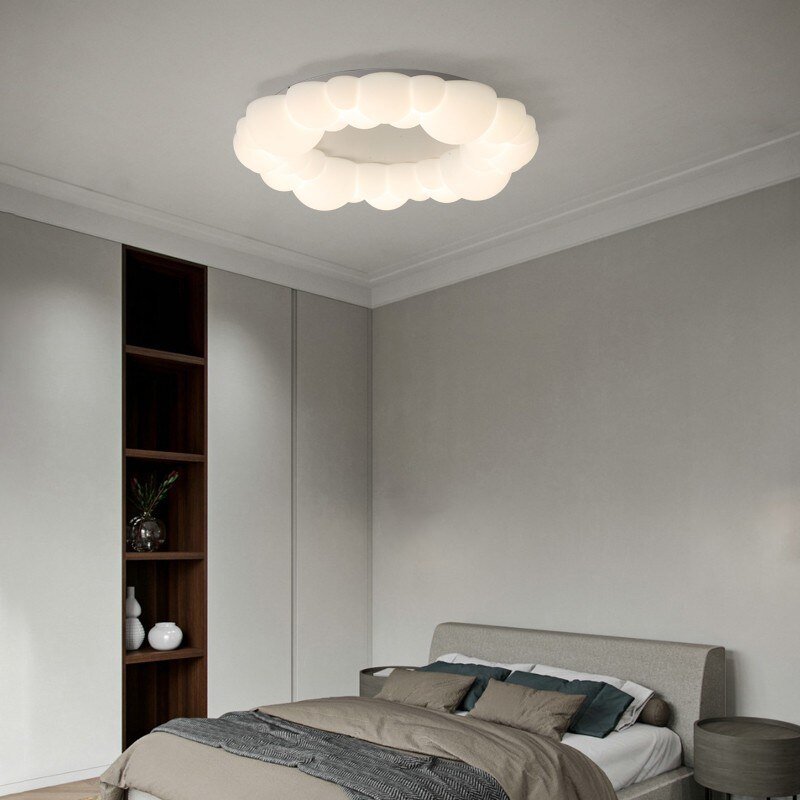 modern Nordic designer bubble lamp creative personality living room dining chandelier simple bedroom childrens room ceiling lamp 5