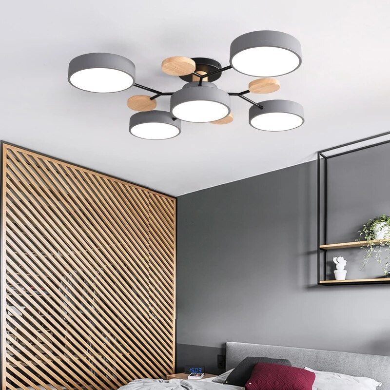 Modern Minimalist Living Room Acrylic Lamp Shade Led Ceiling Lamp For Living Room Bedroom Dining Room Nordic Decor Chandelier 4