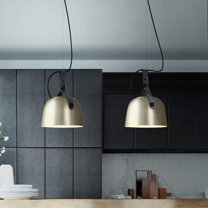 Industrial Iron Pendant Lights Modern Iron Hanglamp For Dining Room Bedroom Nordic Loft Luminaire Suspension Kitchen Fixtures 3