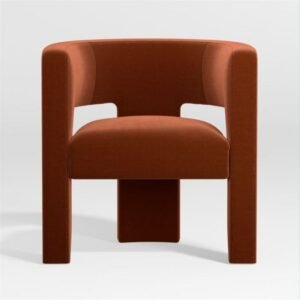 Nordic luxury single sofa chair designer extremely simple style living room special-shaped leisure chair 1