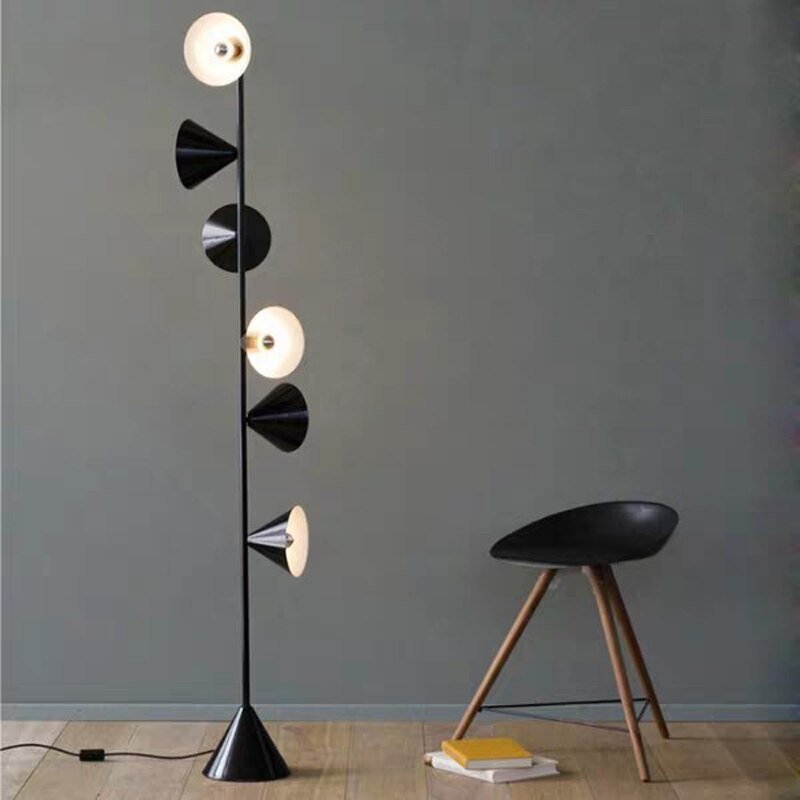 Modern Led Floor Lamp Iron Trumpet Floor Lamps For Living Room Bedroom Study Decor Light Nordic Indoor Lighting  Standing Lamp 4