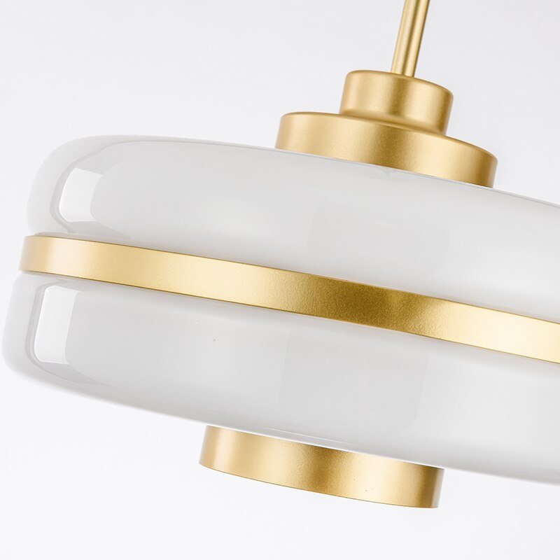 Modern Gold Pendant Light Nordic Designer Glass Hanglamp For Bedroom Dining Room Loft Decor Luminaire Suspension Light Fixtures 6