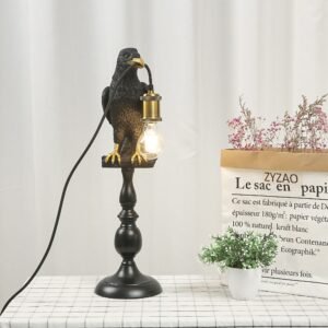 Bird Table Lamp Italia Bird Led Desk lamp Lucky bird Living Room Bedroom Bedside eagle lamp Home Decor night light Fixtures 1