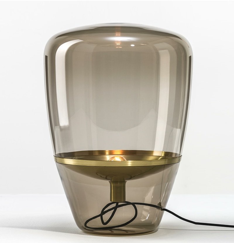 Modern Czech Designer Table Lamp Nordic Glass Table Lamps For Living Room Bedroom Study Desk Decor Light Night E27 Bedside Lamp 1