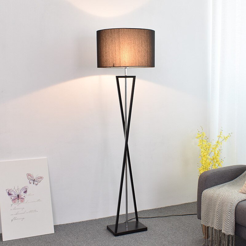Nordic Modern Floor Lamp Creative Iron Floor Lamp For Living Room Bedroom Study Decor Light Home Night Table Lamp Standing Lamp 4