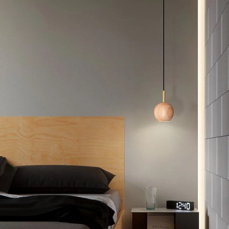 Nordic Modern Pendant Lights Led Three Colors Living Room Warm Bedroom Bedside Home Decor Pendant Lamp Restaurant Hanging Lamp 3