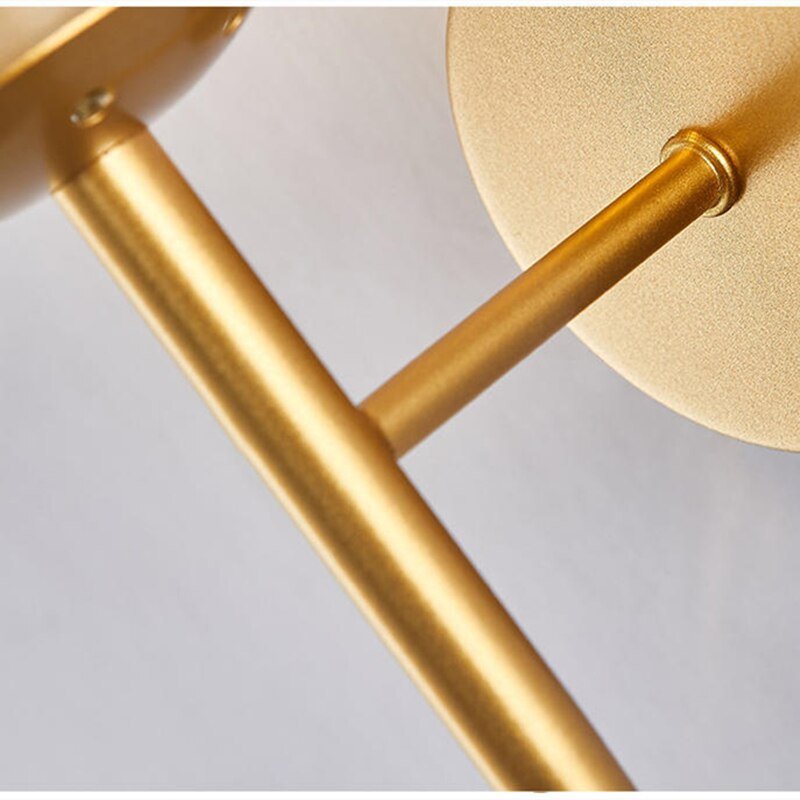 Nordic Modern Wall Lamp Gold E27 Wall Lamps For Living Room Bedroom Home Decor Bedside Wall Light Bathroom Fixtures Mirror Light 6
