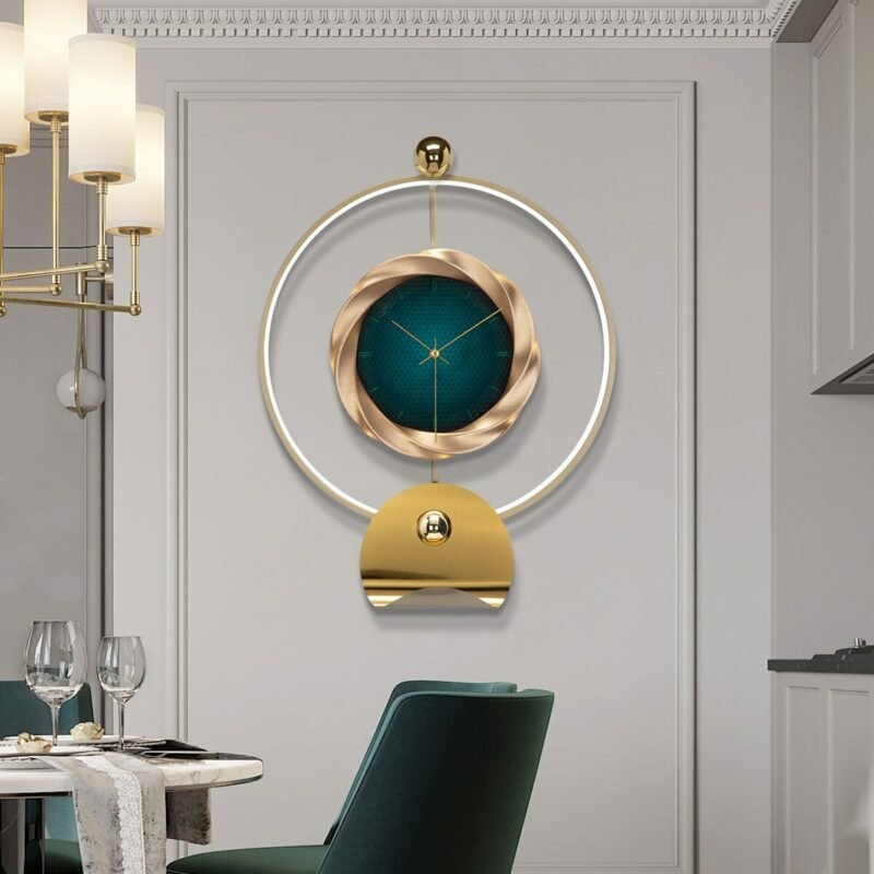 Luminous Large Wall Watch Minimalist Luxury Electronic Wall Watch Kitchen Home Design Gift Orologio Da Parete Saatration Gift 3