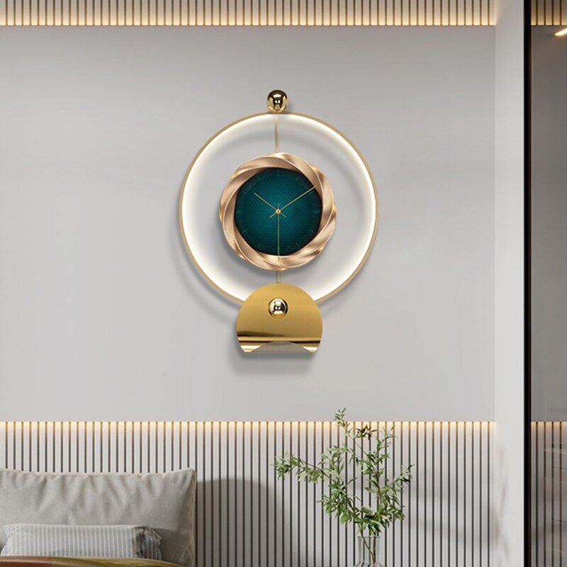 Luminous Large Wall Watch Minimalist Luxury Electronic Wall Watch Kitchen Home Design Gift Orologio Da Parete Saatration Gift 2