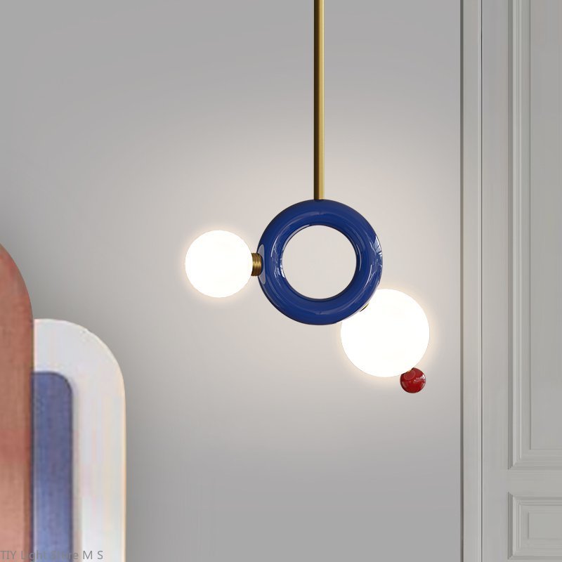 Warm Modern Minimalist Pendant Lights G9 Individual Resin Gourd Hanging Lamp Home Decor Livingdining Room Bedside Bedroom Study 1